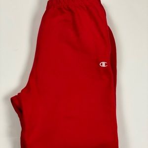 Champion Red Joggers/ Sweatpants. (L)